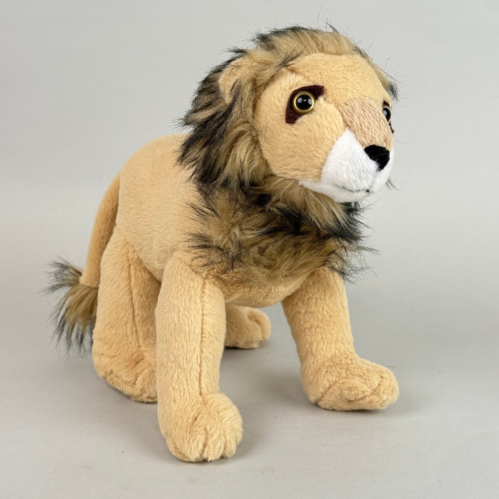 Food Lion Lion Plush Stuffed Animal 2015 Animal Adventure Tan Lion 9" Toy